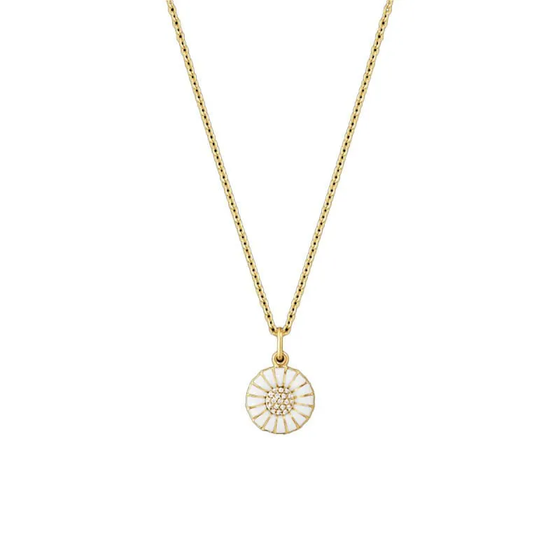 Georg Jensen Daisy Pendant Necklace, Small