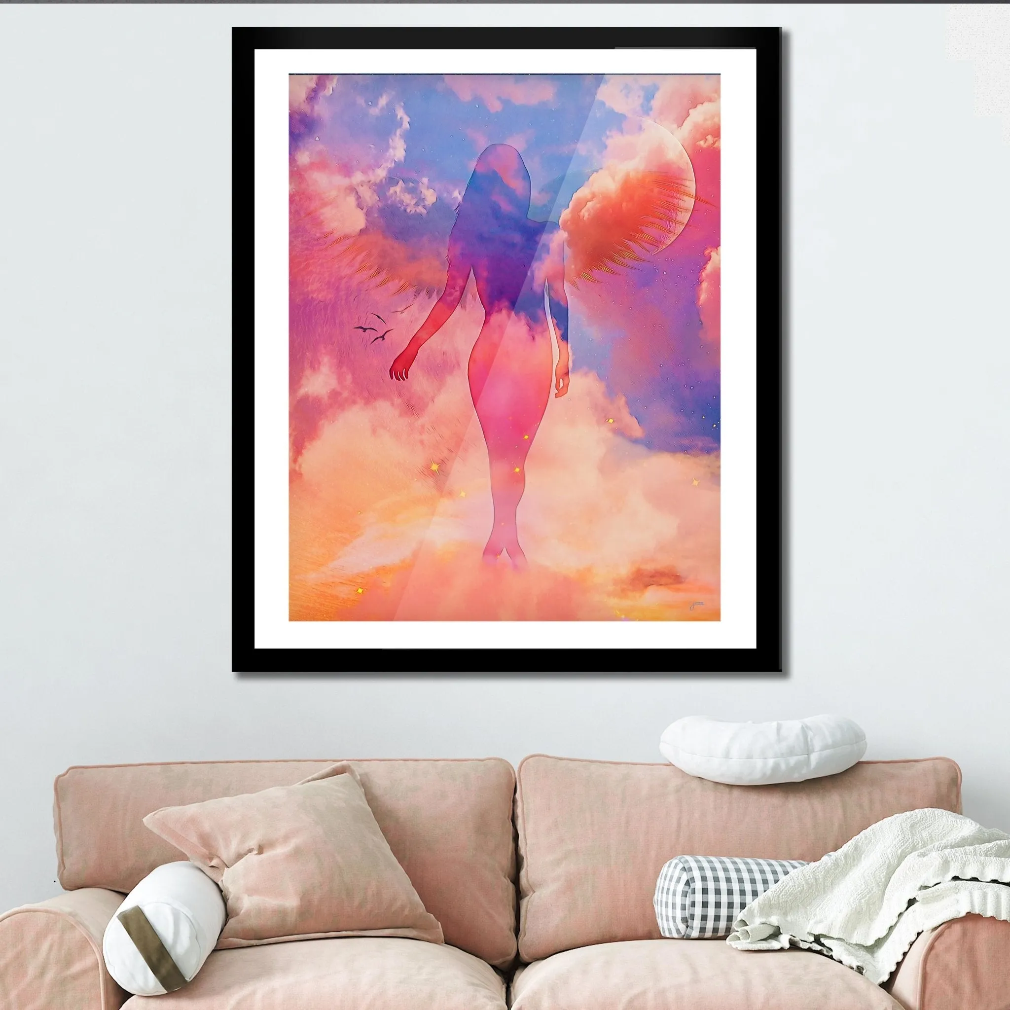 Guardian Angel Semi-gloss Print