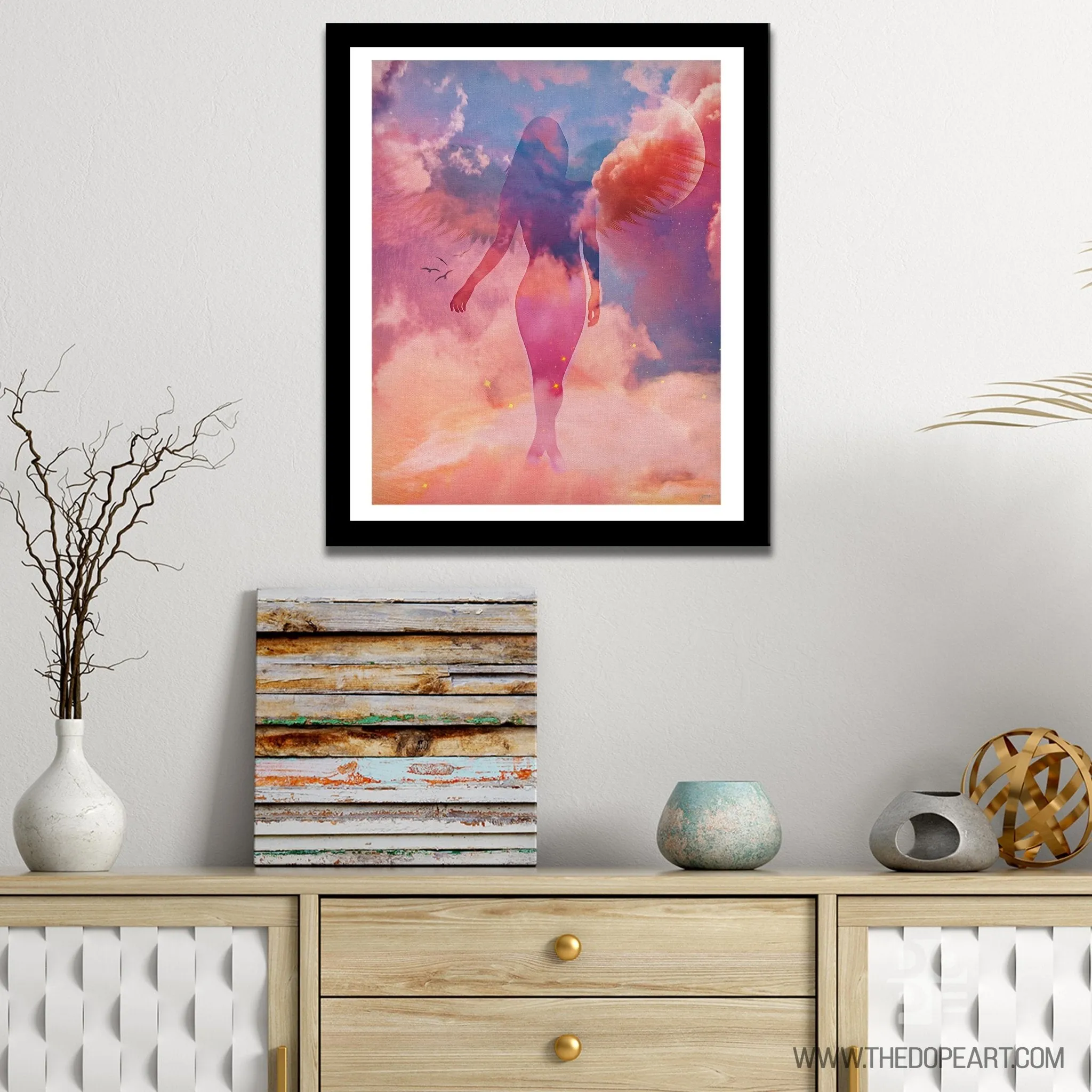 Guardian Angel Semi-gloss Print