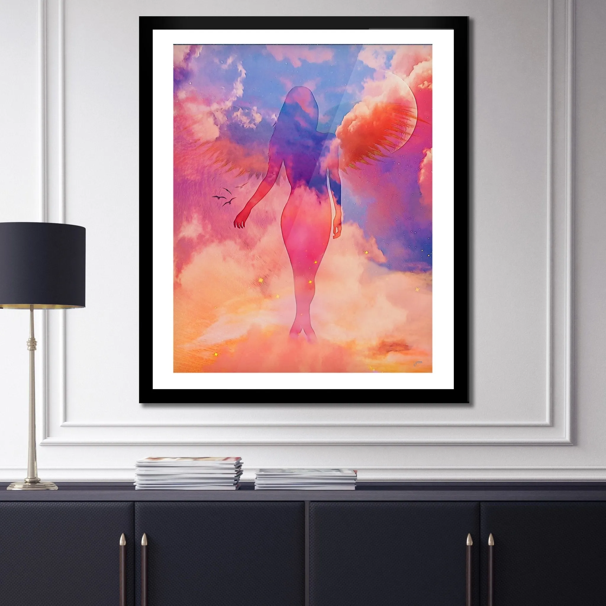 Guardian Angel Semi-gloss Print