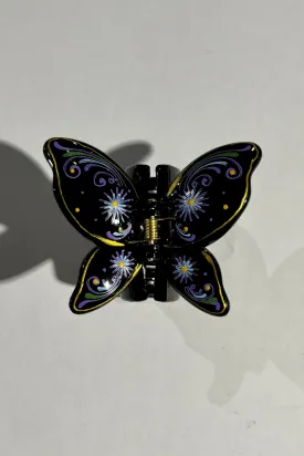 Hand-painted Hair Clip - Butterfly