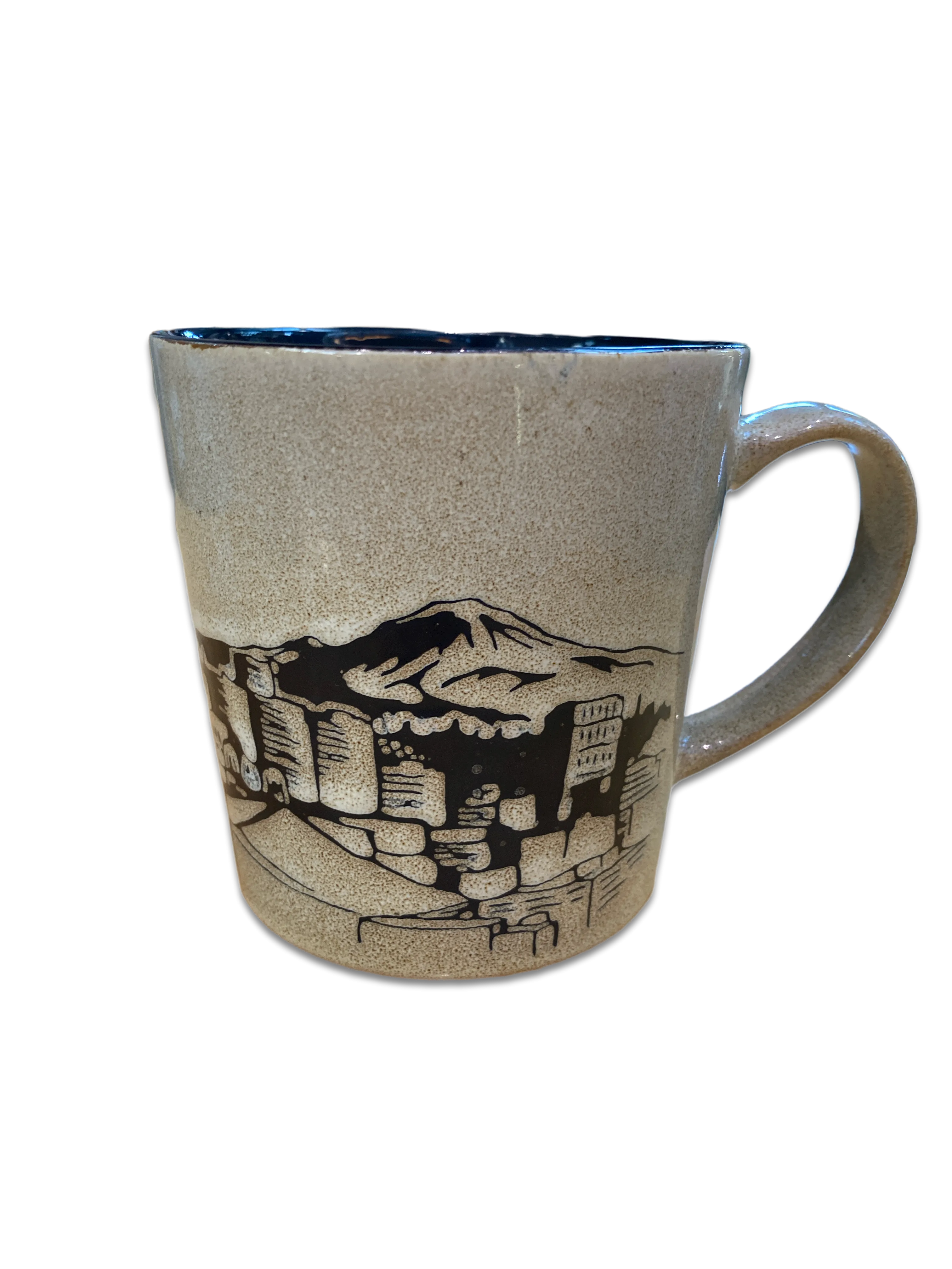 Hand Painted Seattle Skyline Mug