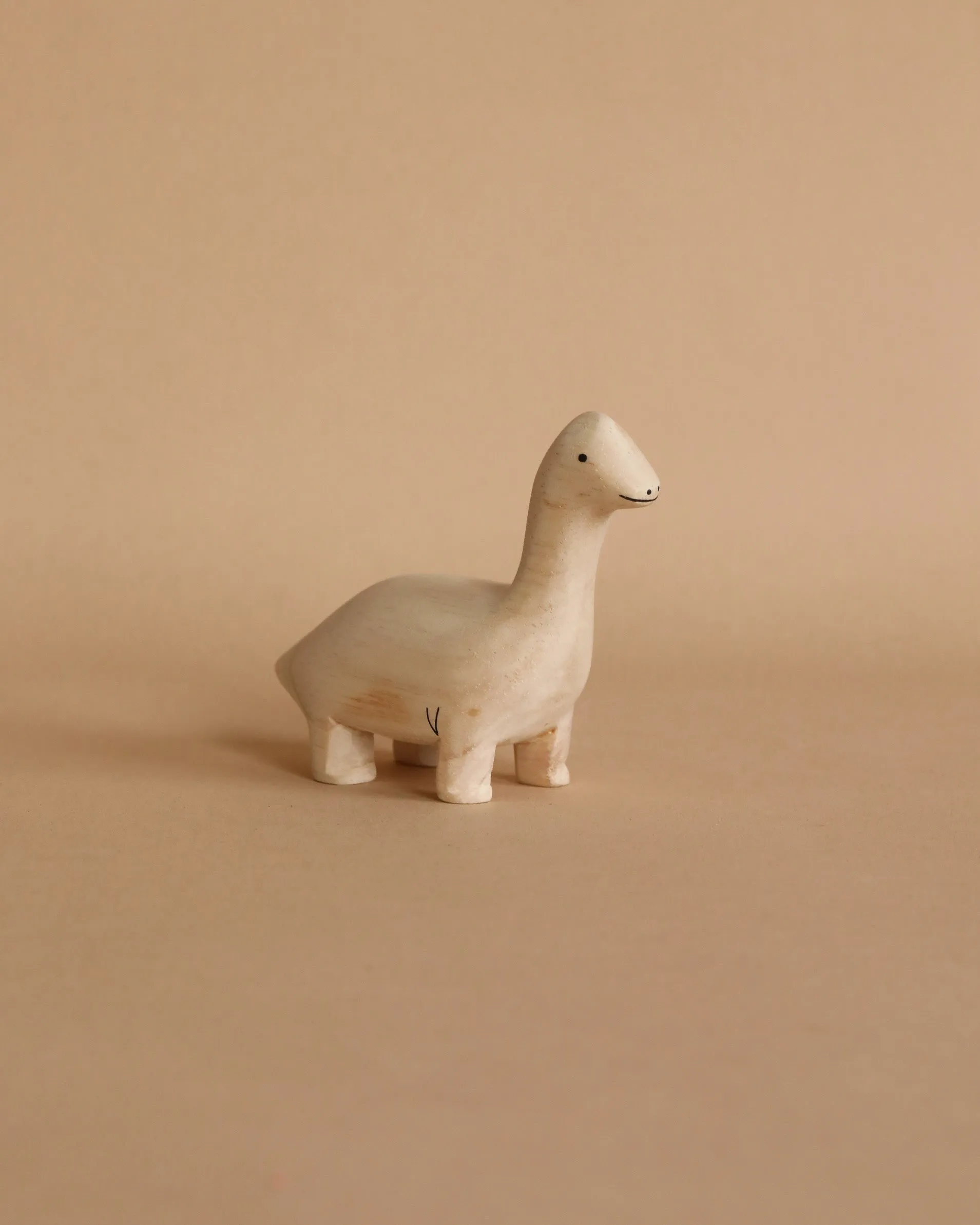 Handmade Tiny Wooden Dinosaurs - Brachiosaurus