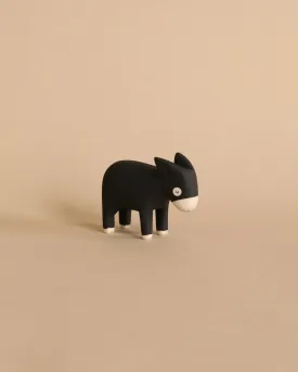 Handmade Tiny Wooden Farm Animals - Donkey