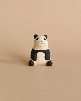 Handmade Tiny Wooden Panda