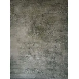 (HP-NS) 2 x 3m Impasto Textured Hand-Painted Background (Moss Grey)