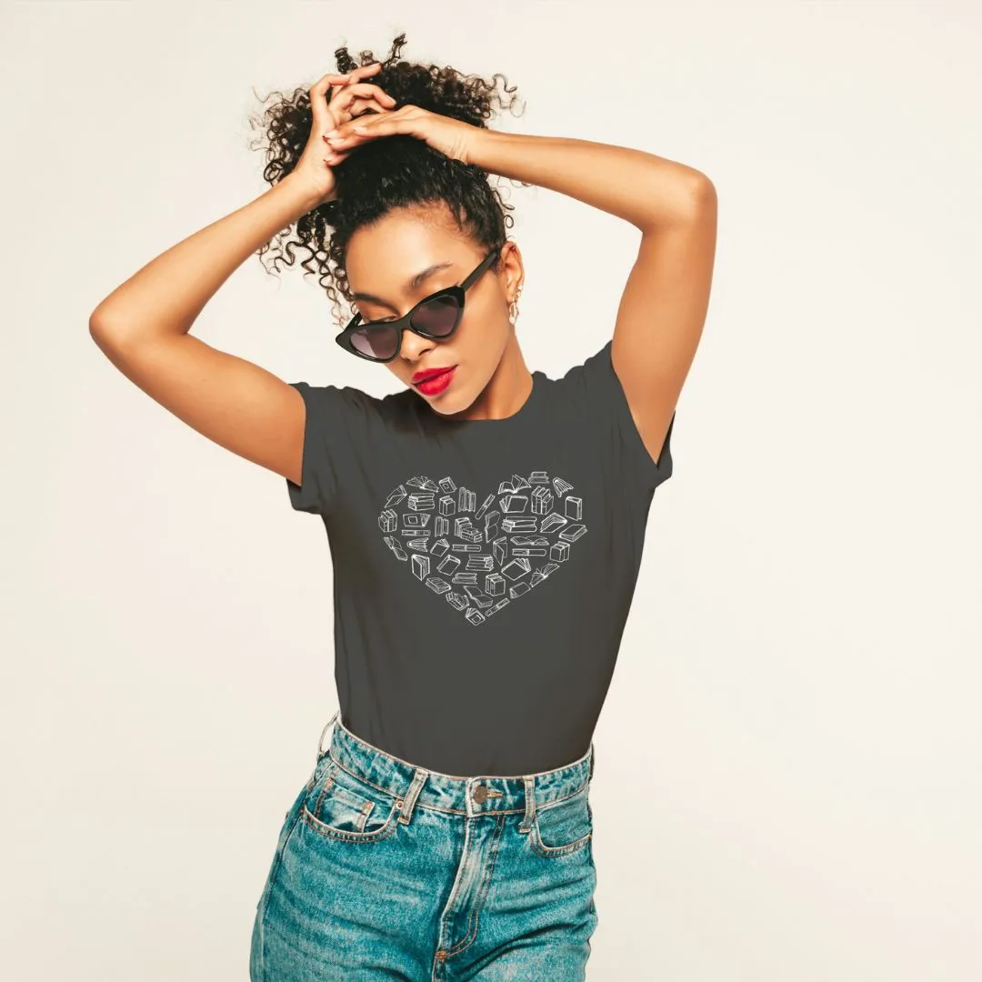 I Heart Books Women's Tee