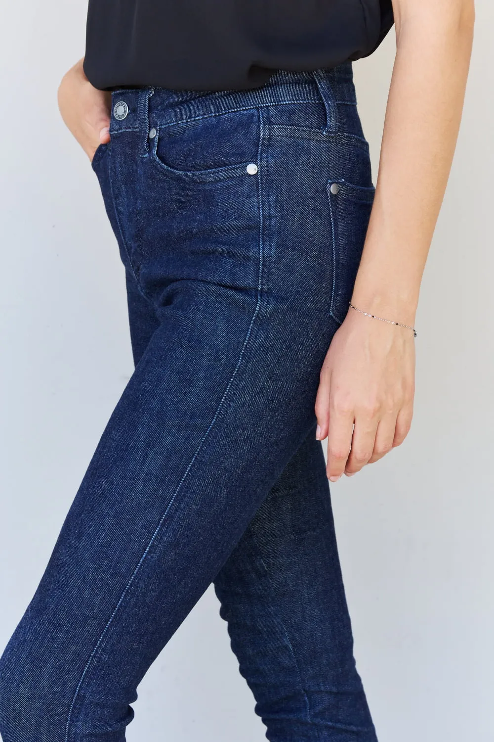 Judy Blue Esme Full Size High Waist Skinny Jeans