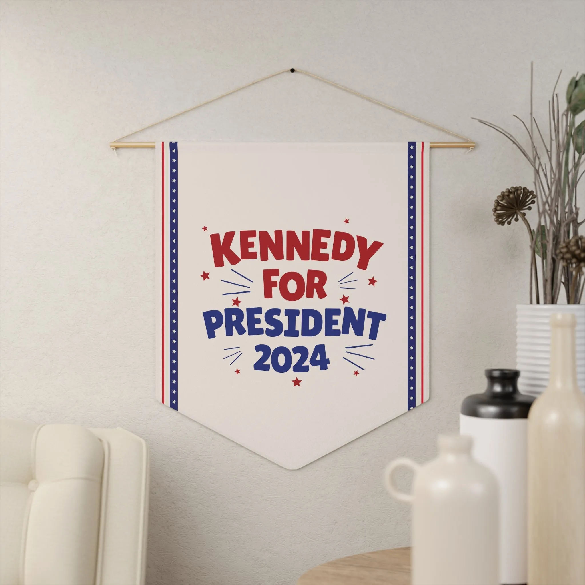 Kennedy for President Fireworks Pennant