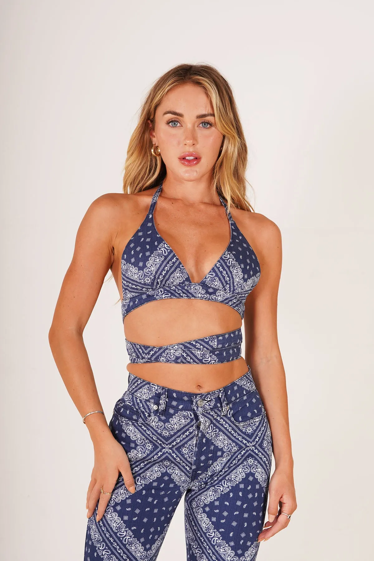 La La Land Halter Top / Laguna