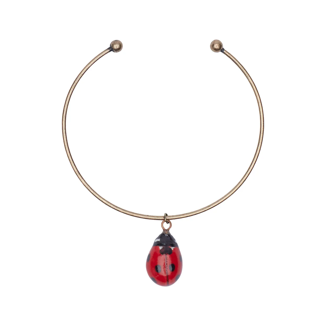 Lady Bird Charm Bangle