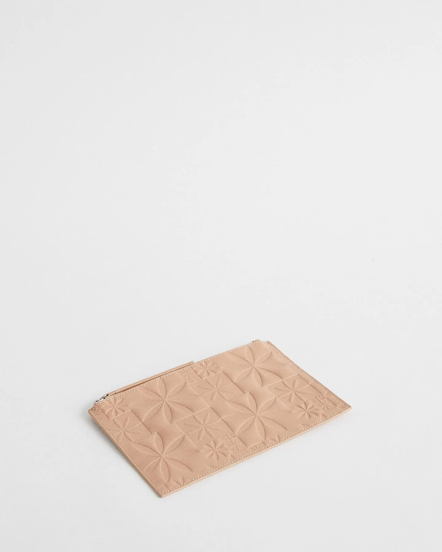 Lawrence Flower Patchwork Zip Pouch