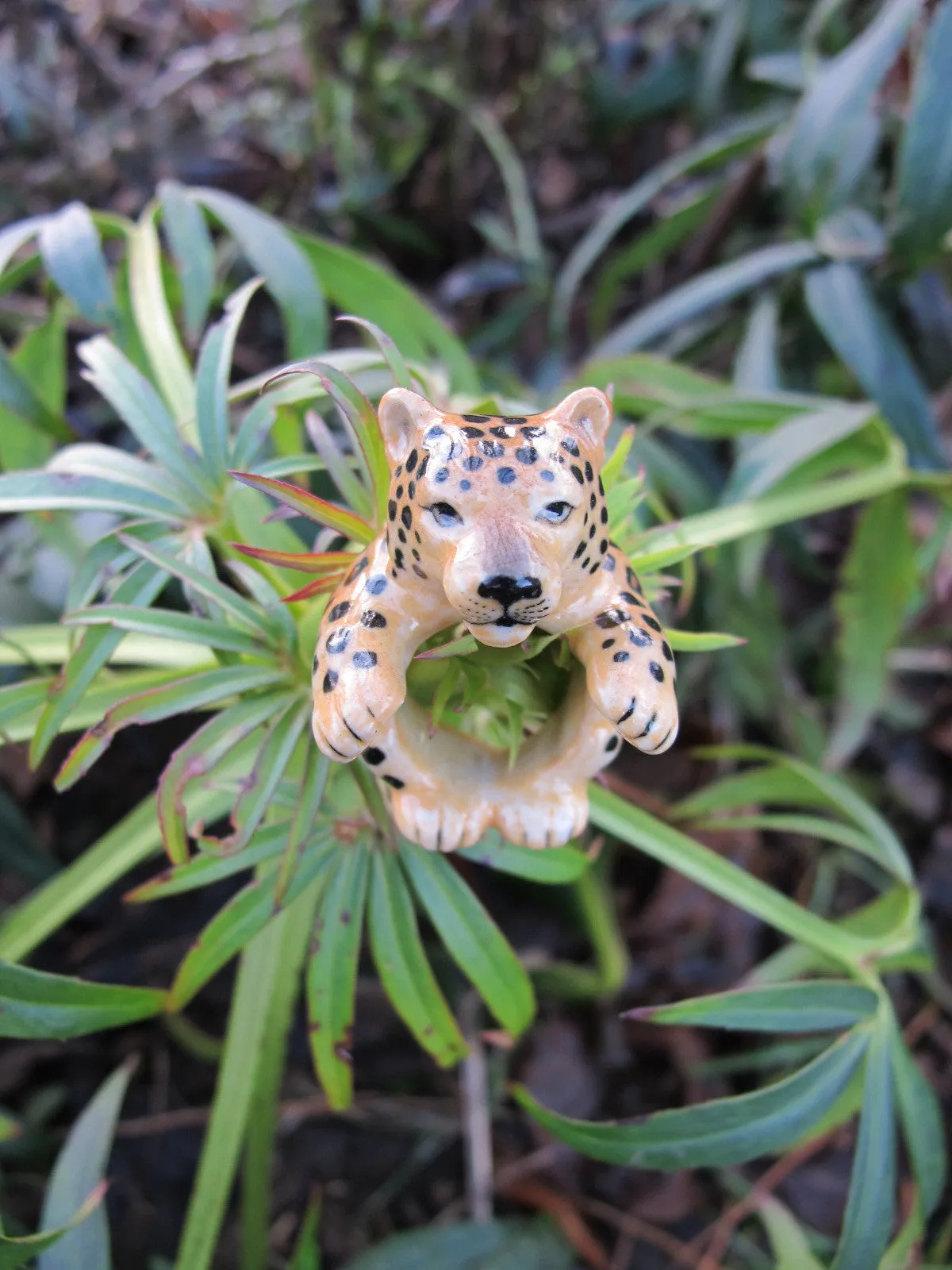 Leonard the Leopard Ring