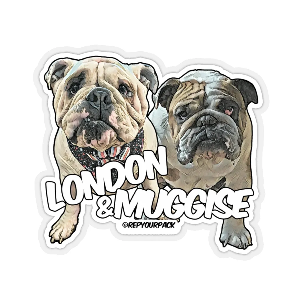 London & Muggise Stickers