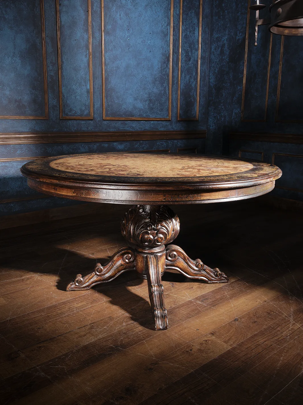 Maci Heirloom Round Dining Table