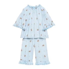 MELANY - GIRLS PYJAMA SET IN BLUE