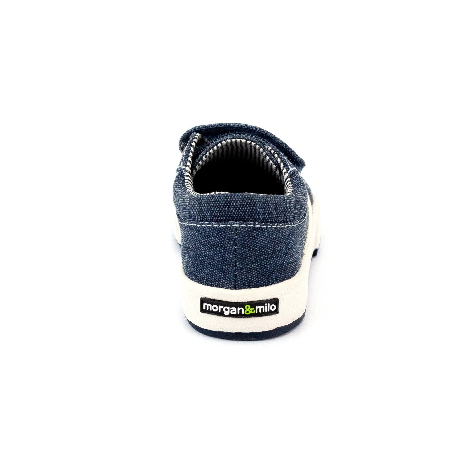 Miles Double V Shoe - Navy