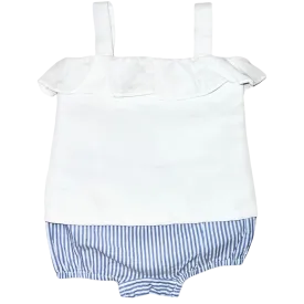 Millie Ruffle Bloomer Set – Sea Island Seersucker