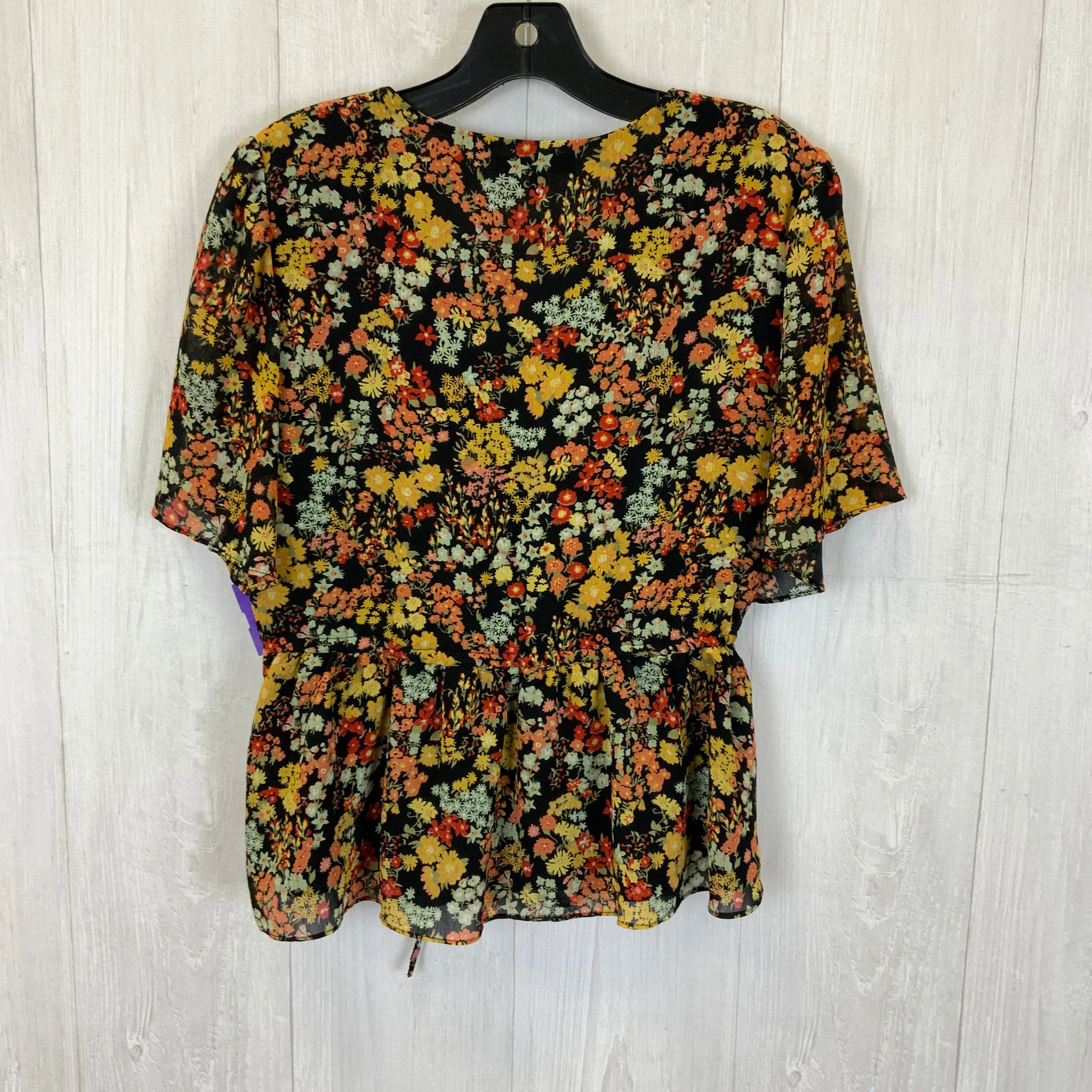 Multi-colored Top Short Sleeve Madewell, Size M