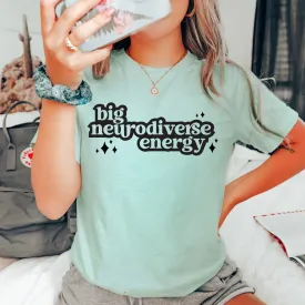 Neurodiverse Energy • Dusty Blue Tee