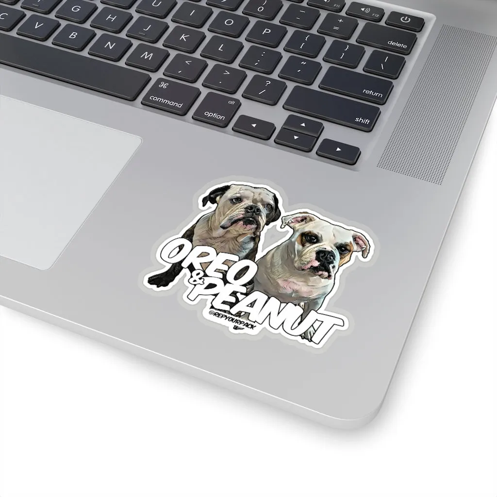 Oreo & Peanut Stickers