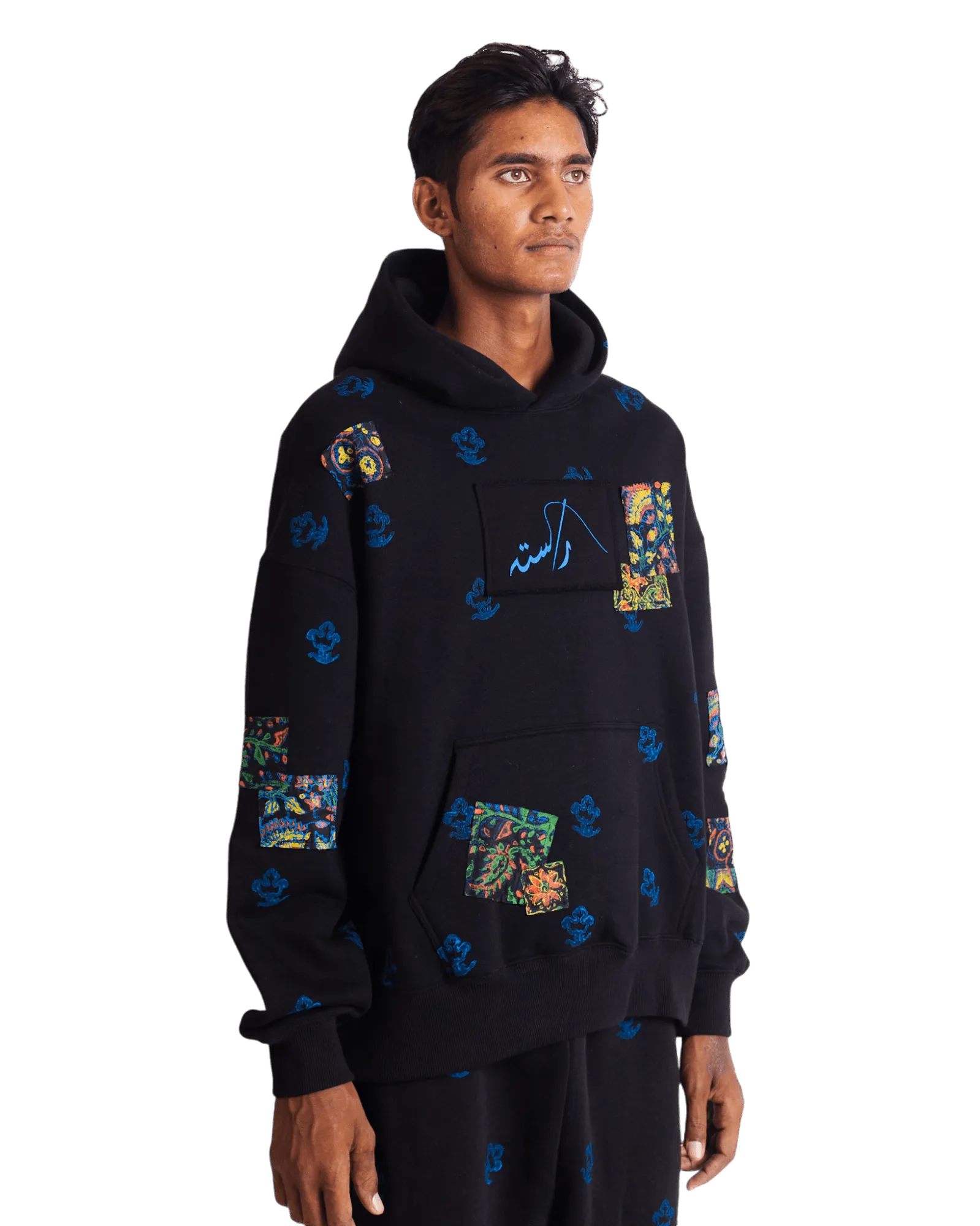 PATCHWORK BLOCKPRINT HOODIE V5