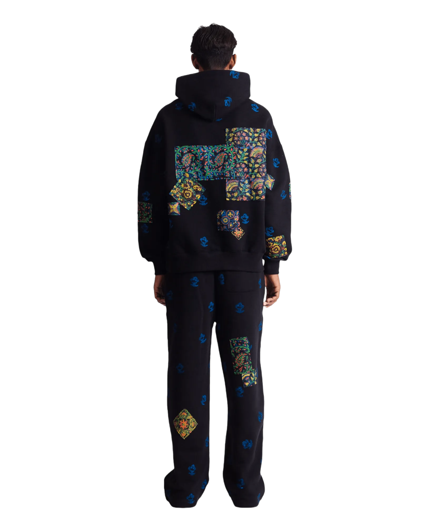 PATCHWORK BLOCKPRINT HOODIE V5