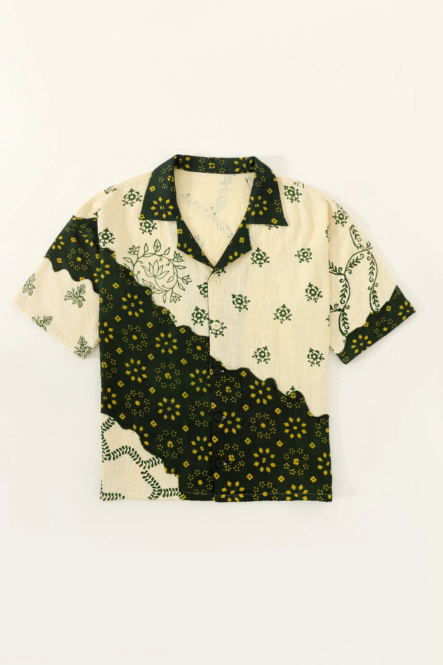 "RAJASTHAN" HAND BLOCK PRINT BUTTON DOWN