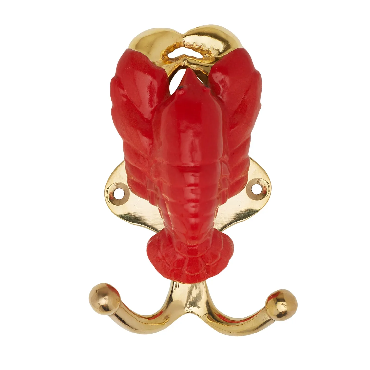 Red & Gold Lobster Hook