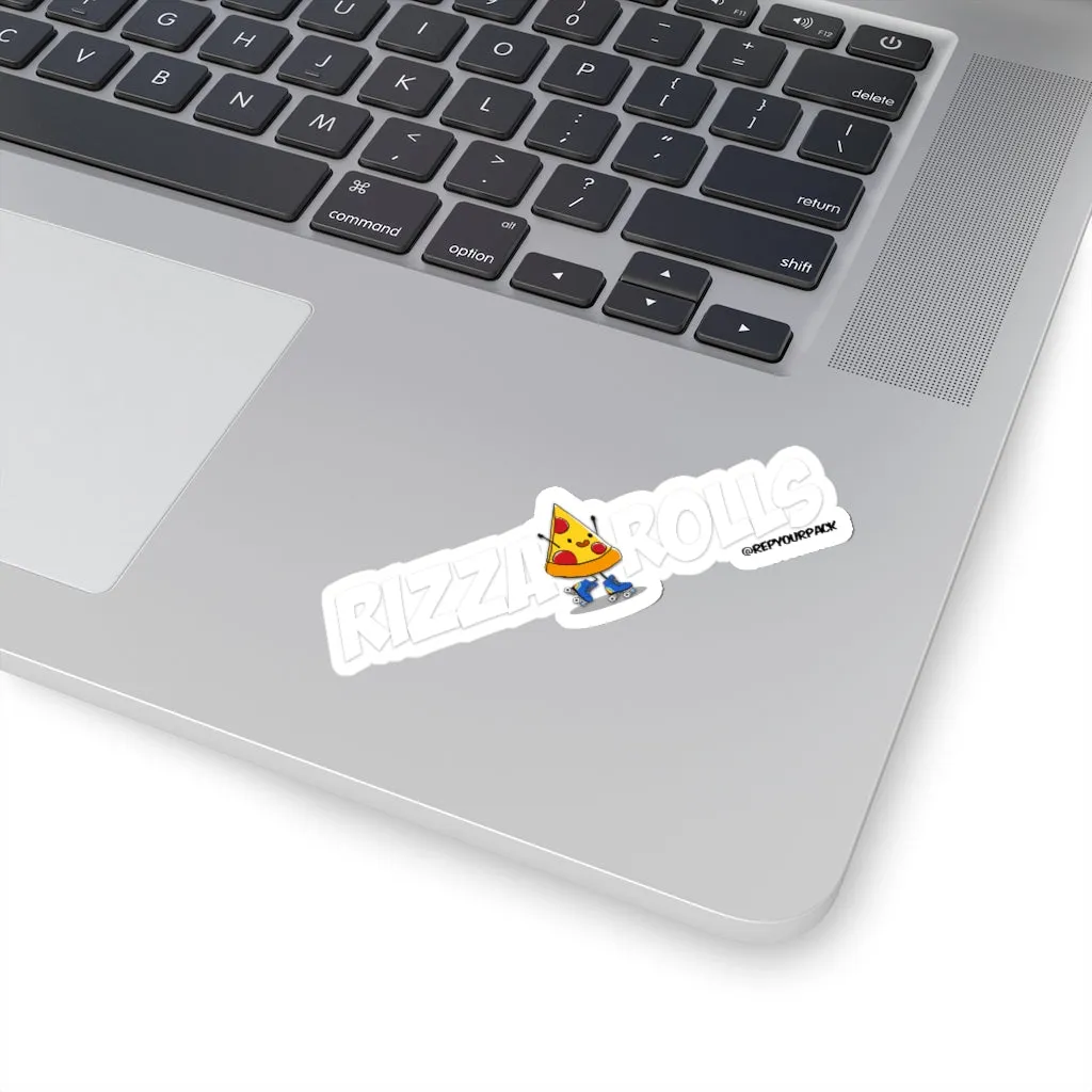 Rizza Rolls (White Text) Stickers