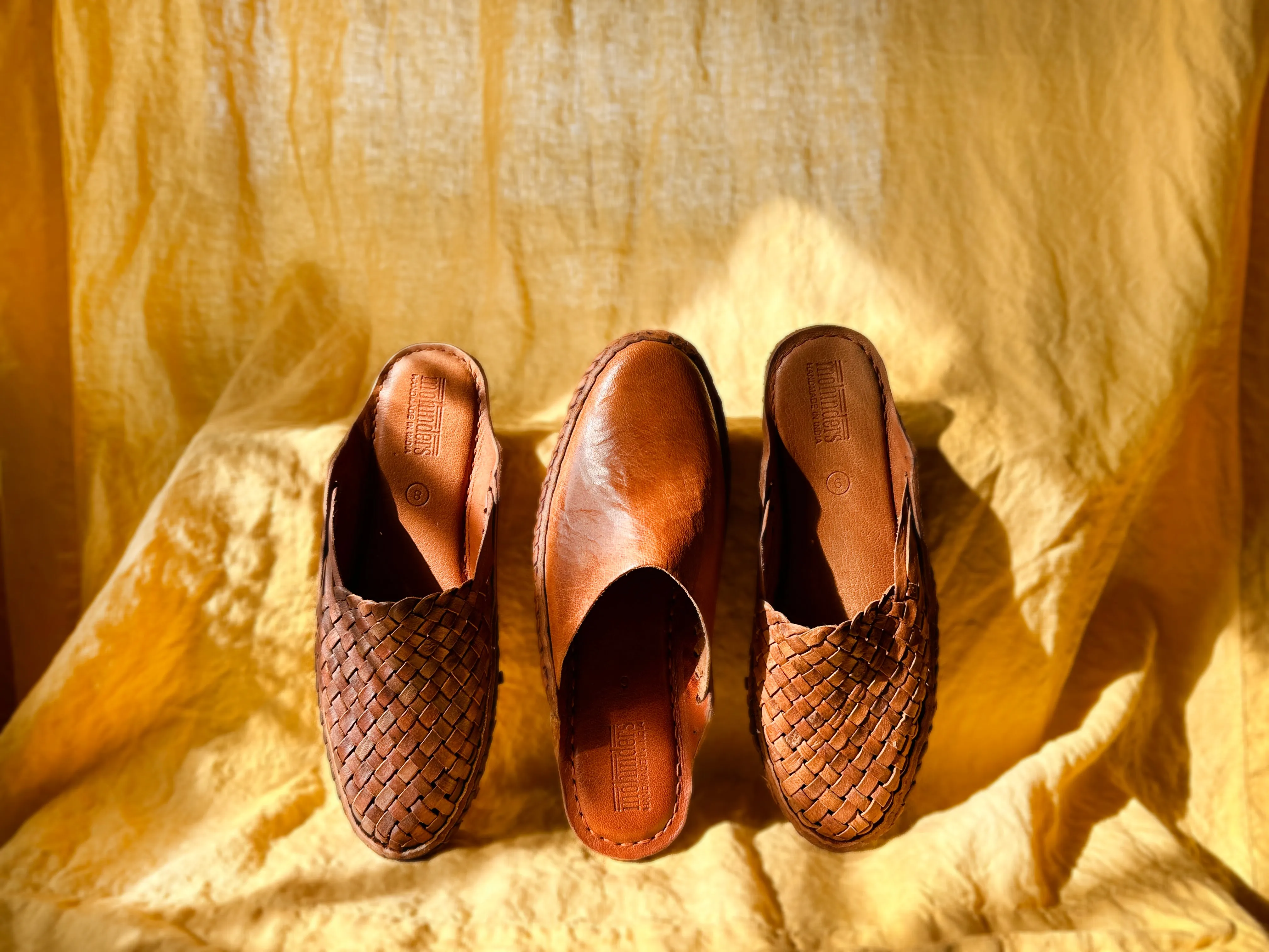 Seconds: Men's Woven City Slipper in Walnut