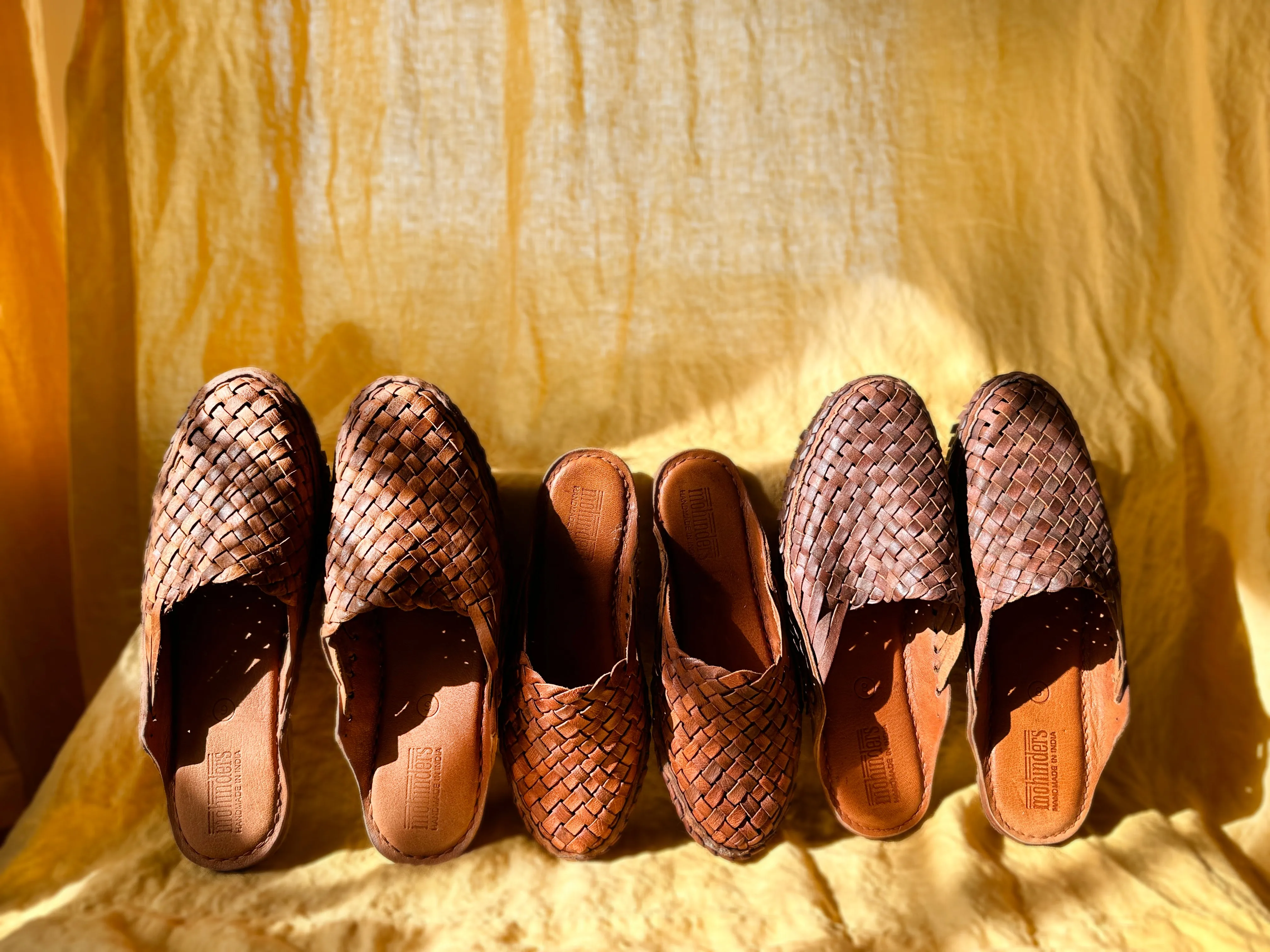 Seconds: Men's Woven City Slipper in Walnut