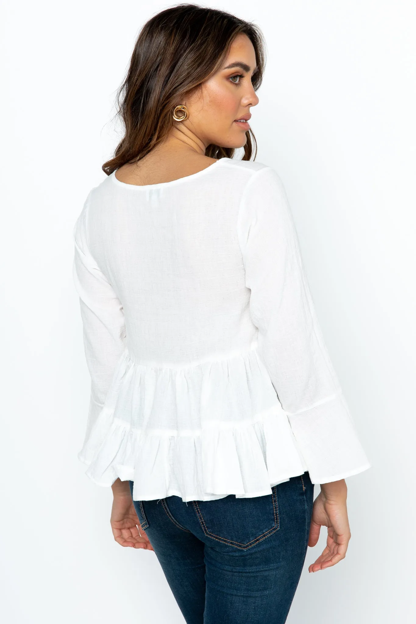 Sienna Top - White