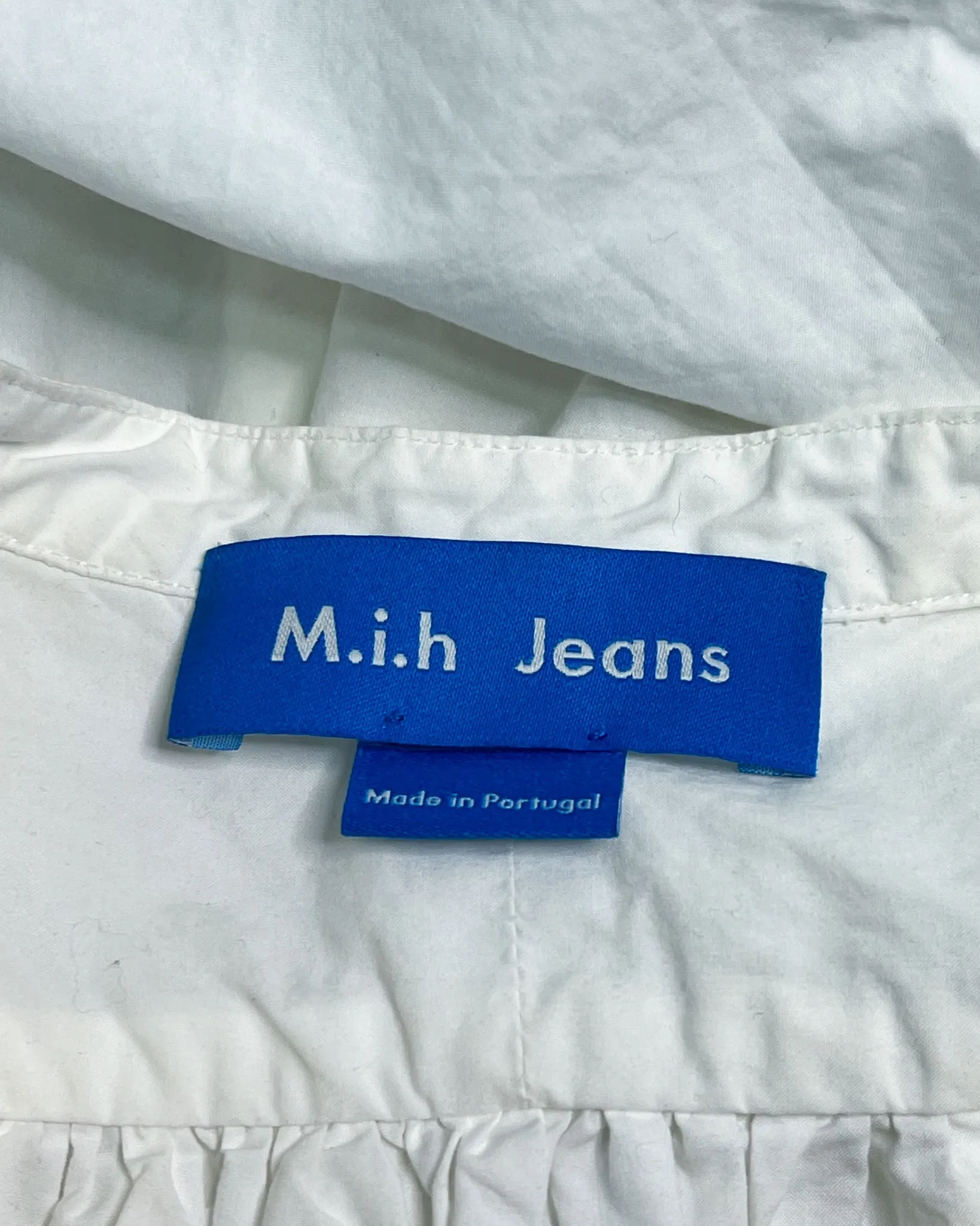 Size M - M.i.h Jeans White Cotton Shirt