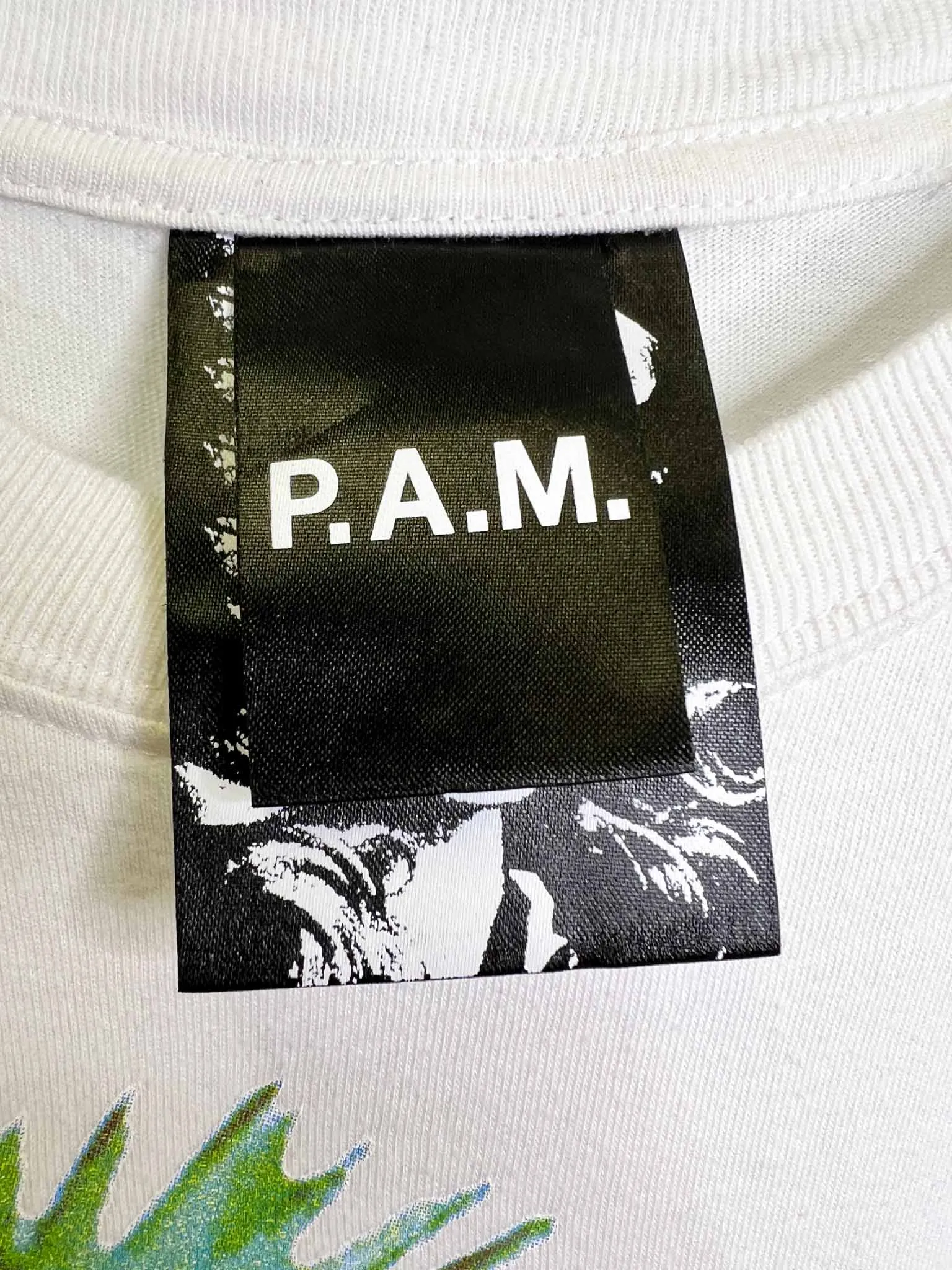 Size S - P.A.M. White Harlequin and Rat T-shirt