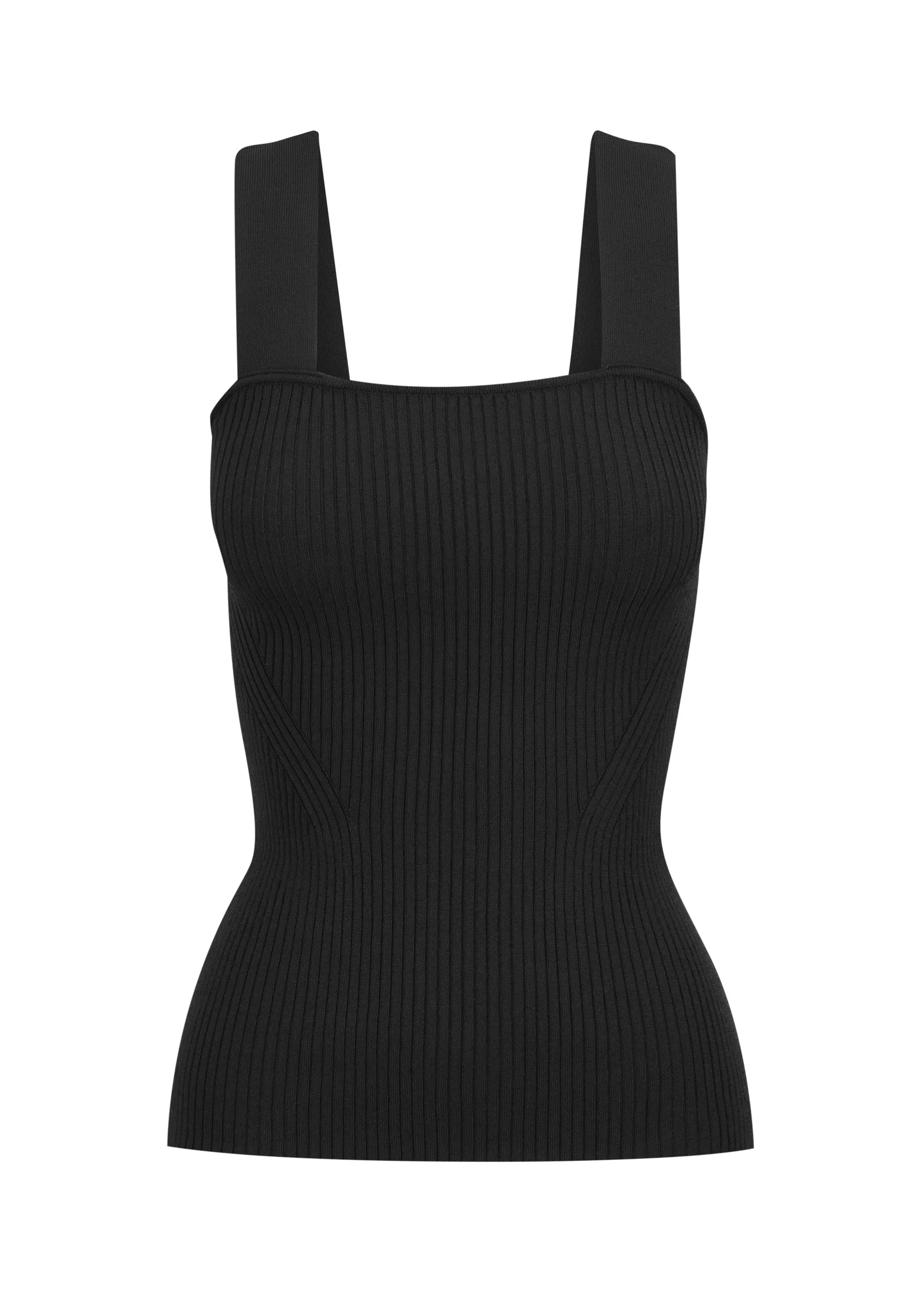 Sloane Knit Cami_Black