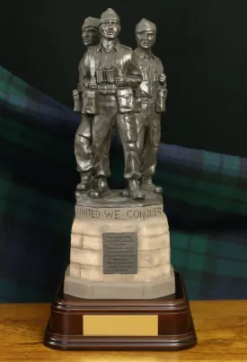 Spean Bridge Commando Memorial - Painted Base B77hp