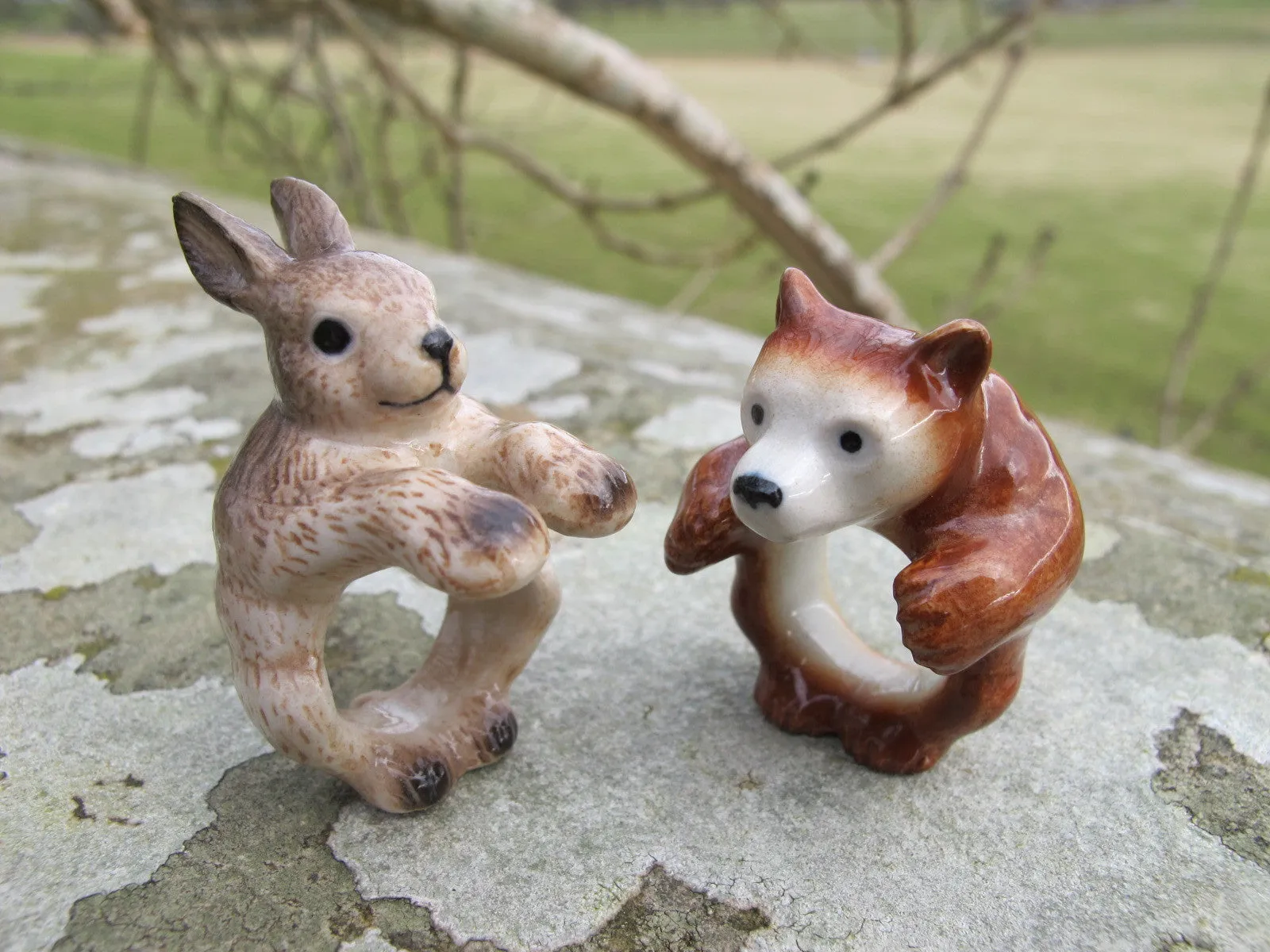 Spring Sale - Brown Rabbit Ring