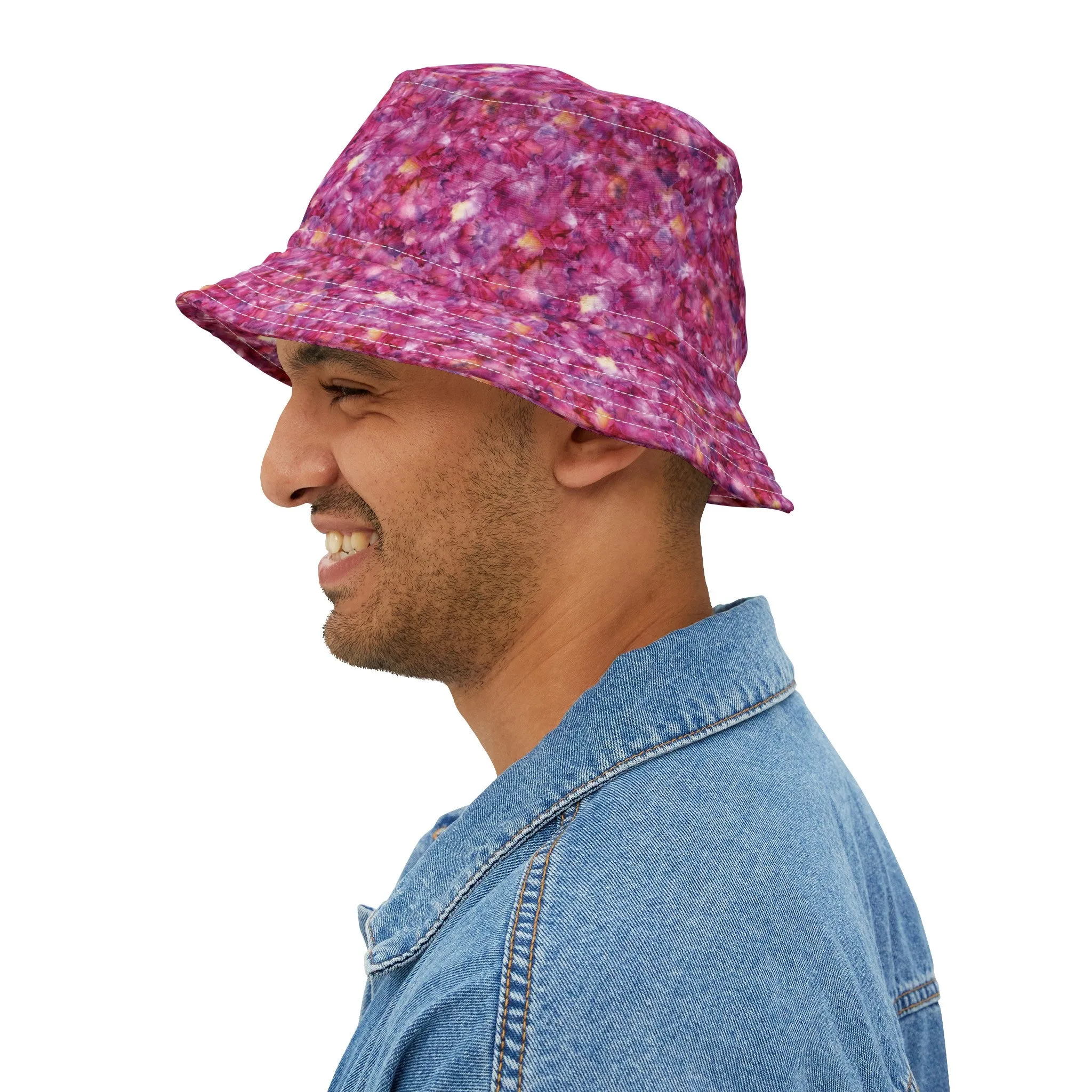 Sun Hat - Sunset Blush Pattern