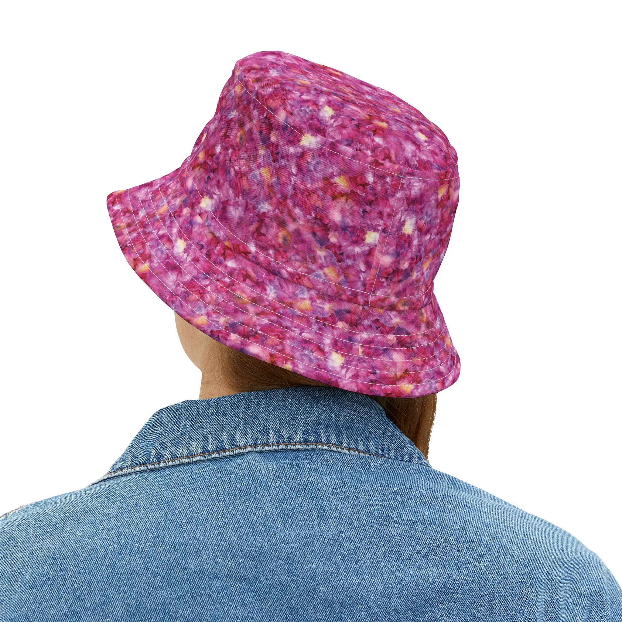 Sun Hat - Sunset Blush Pattern