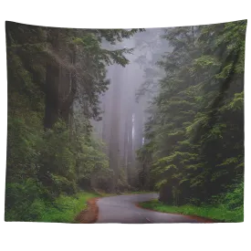 Tapestry - Redwood Forest Trail - 80 inch x 68 inch