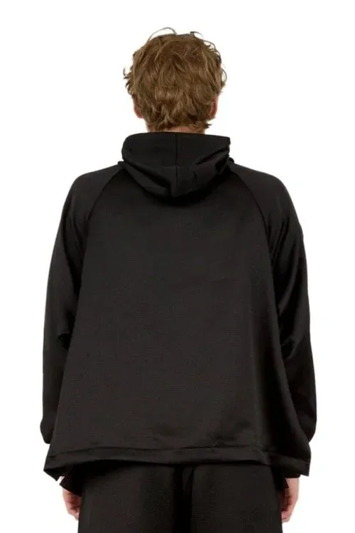 Tech Seersucker Hoodie Top