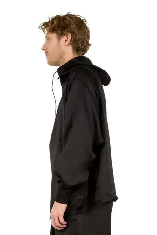 Tech Seersucker Hoodie Top