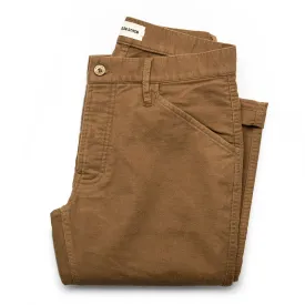 The Camp Pant in British Khaki Moleskin