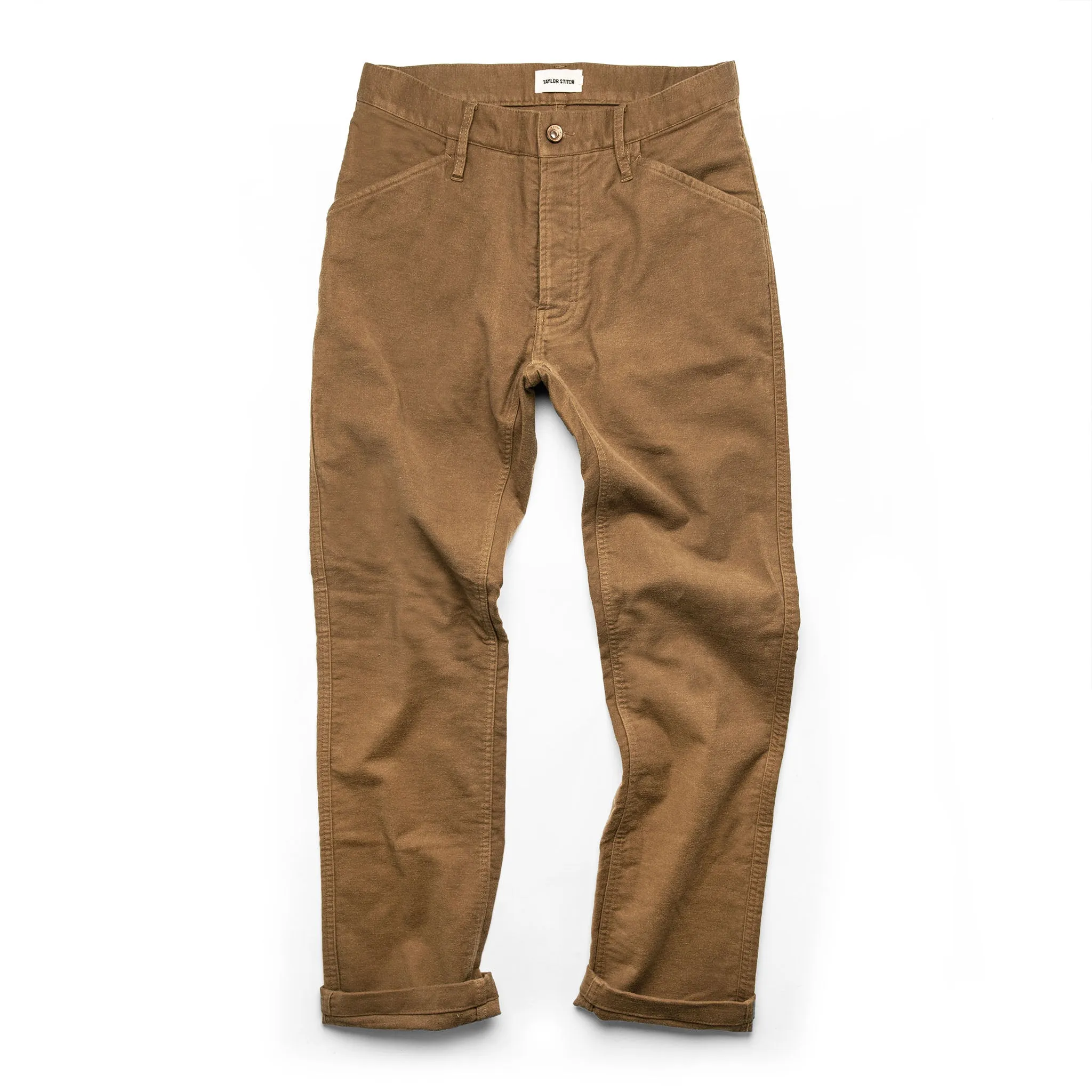 The Camp Pant in British Khaki Moleskin