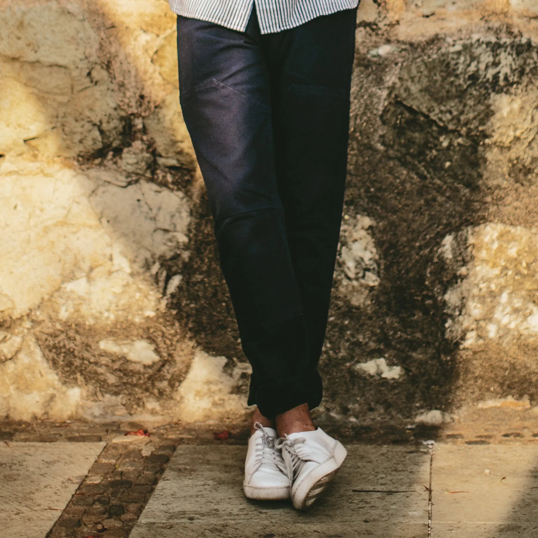 The Chore Pant in Washed Navy