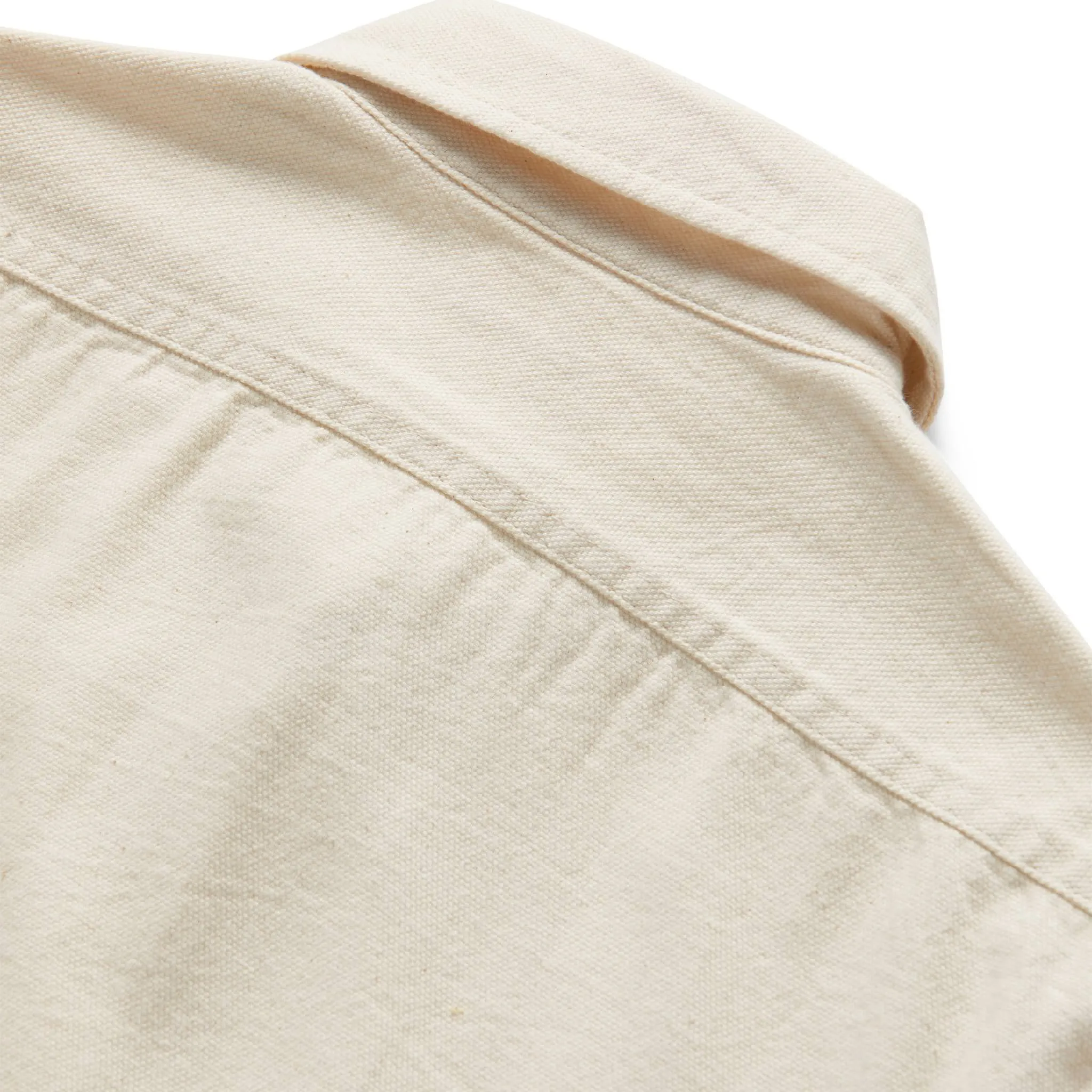 The Division Shirt in Natural Selvage