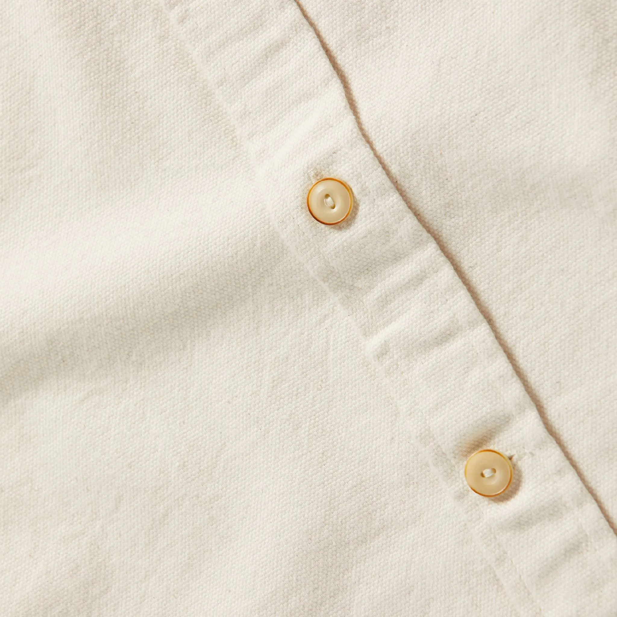 The Division Shirt in Natural Selvage