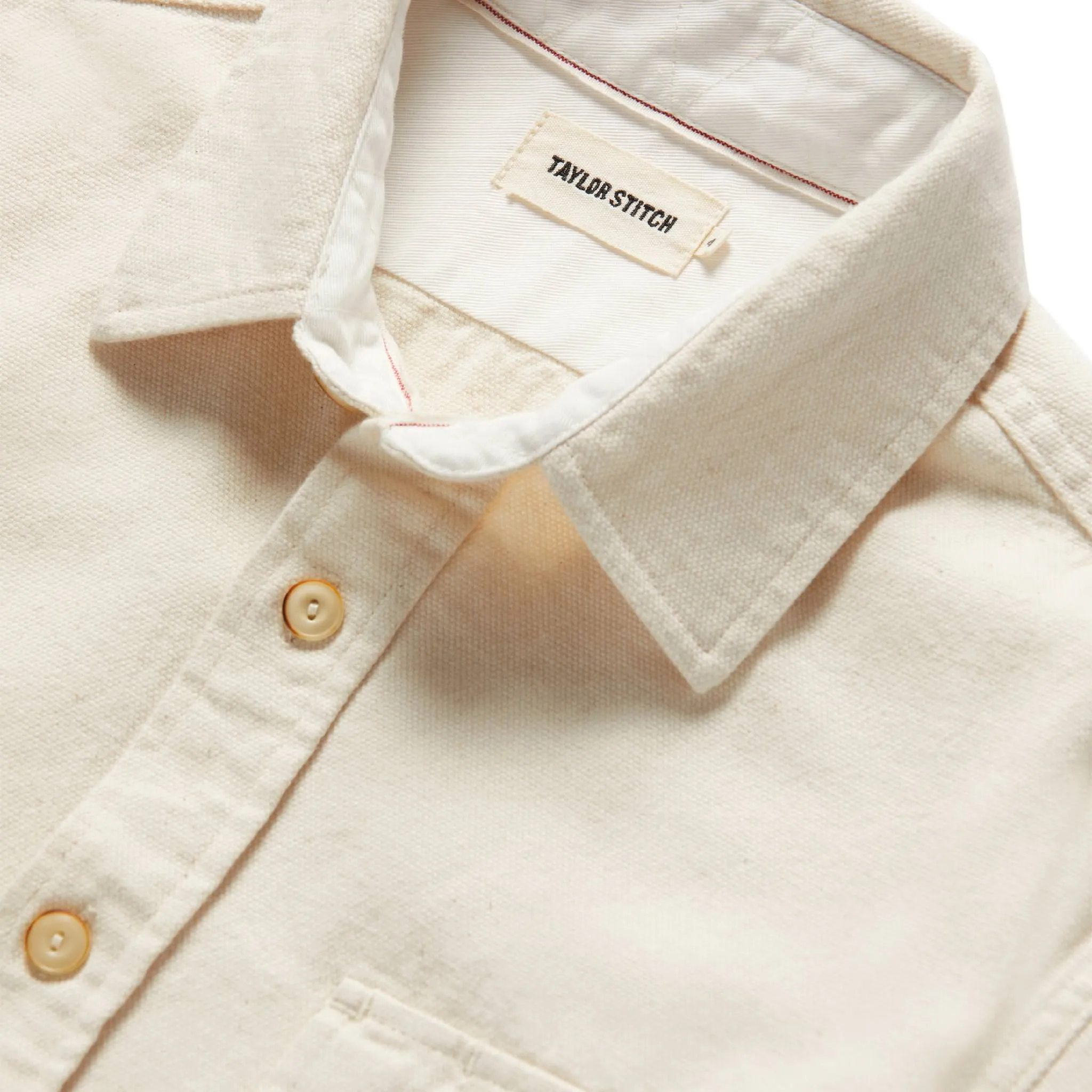 The Division Shirt in Natural Selvage