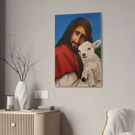 The Good Shepherd Canvas Stretched